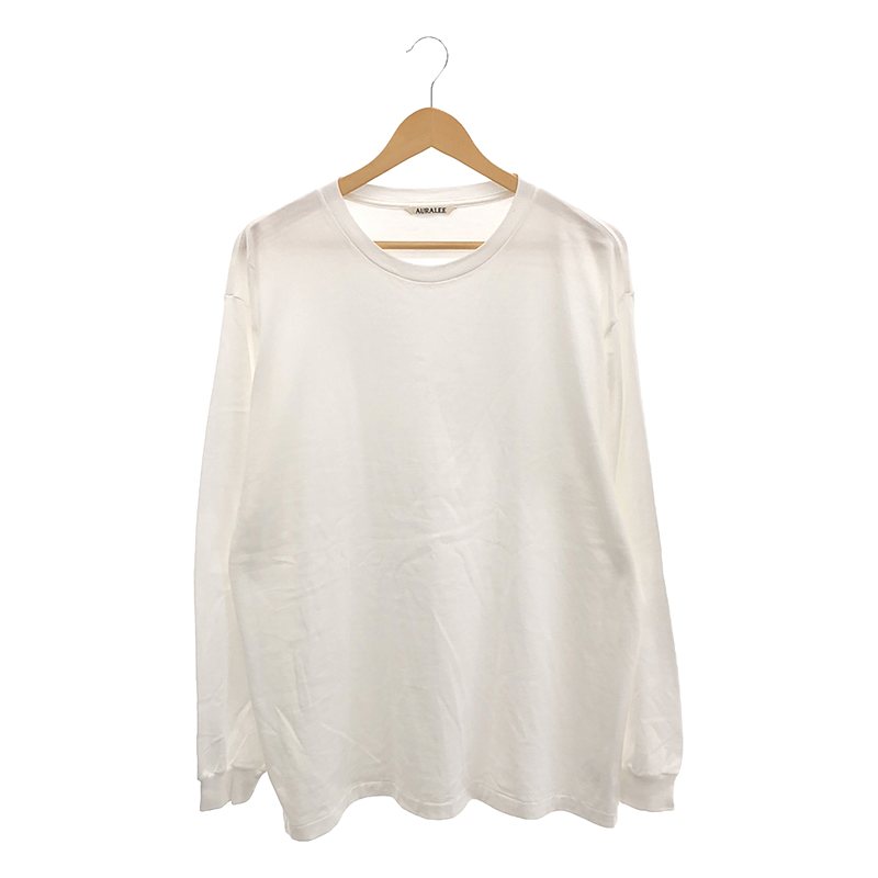 AURALEE / I[[ | LUSTER PLAITING L/S TEE X[s}Rbg v[eBO OX[uTVc | 5 | zCg | Y