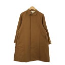 suzuki takayuki / スズキタカユキ stand-fall-collar coat スタンドカラーコート 1 fallen leaf / ブラウン レディース