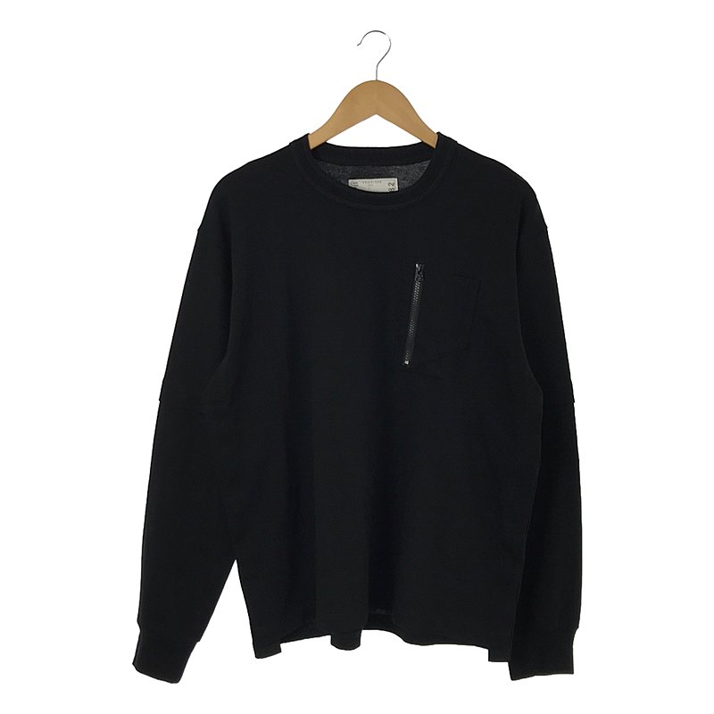 sacai / TJC | 2023AW | Cotton Jersey L/S T-Shirt / TChXbg C[hX[u Jbg\[ | 1 | ubN | Y