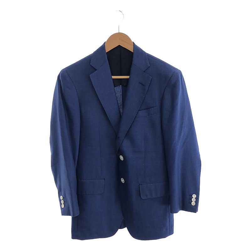 BLUE WORK×TOMORROWLAND/新品・上質ウールシングルPーコート