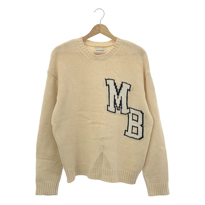 MADISON BLUE / }fB\u[ | 2023SS | COLLEGE SWEATER MOLE JbWjbg | 01(S) | zCg | fB[X