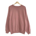 【在庫一掃SALE】【美品】 CREDONA / クレドナ | cdn刺しゅう ロゴスウェット | F | ピンク | レディース