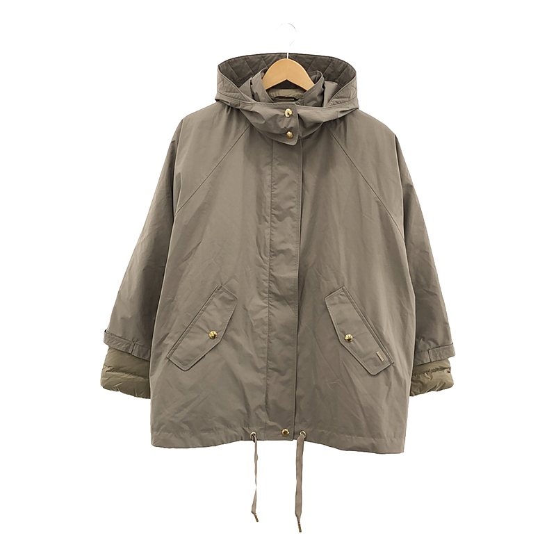 美品 ウールリッチ トゥモローランド別注 ダウンコート 黒 S ゴールド金具 セール】 【別注】WOOLRICH×TOMORROWLAND BOWBRIDGEダウンコート