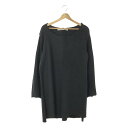 【新品】 OLUBIYI THOMAS / オルヴィトーマス | 2023SS | double panneled jumper パネル切替 クルーネックスウェット | 2 | ブラック | メンズ(4)