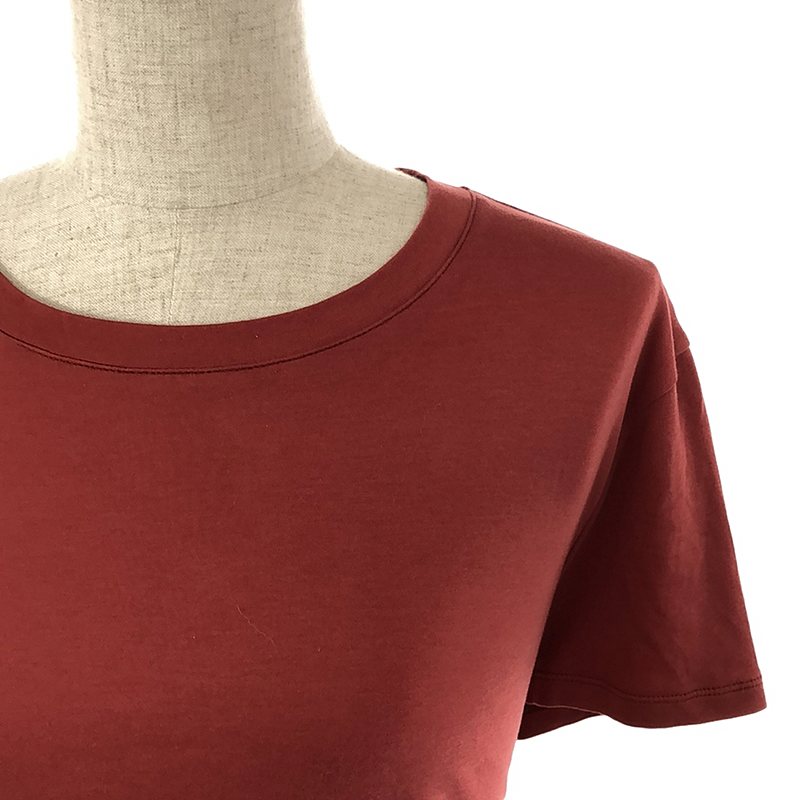 CABANABASH / カバナバシュ | リボン カットソーワンピース | XS | レッド | レディース【AUTUMN SALE対象_最大15%OFF】