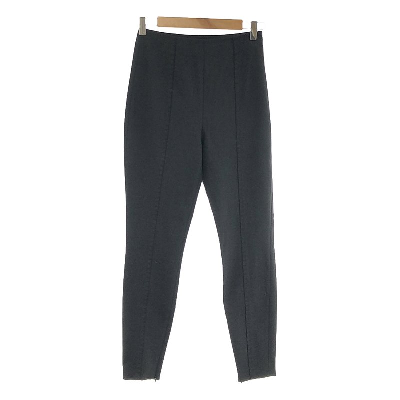 ALEXANDER WANG / アレキサンダーワン | サイドジップ テーパードパンツ | 2 | ブラック | レディース