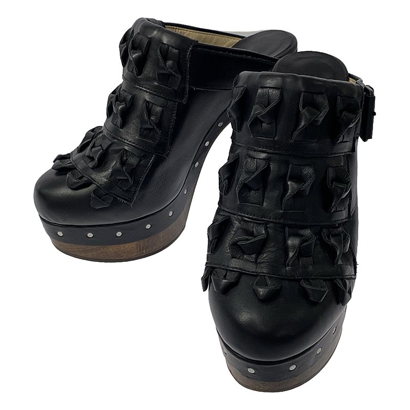 美品 PHILIPPPLEIN フィリッププレイン ラバーサンダル サンダル 
