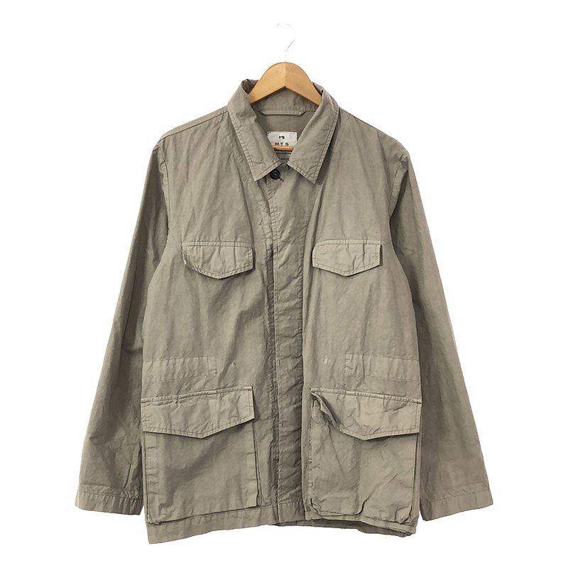 HTS / エイチティーエス | HARROW TOWN STORES コットンツイルオーバーコート | 46 | ベージュ | レディース(4)