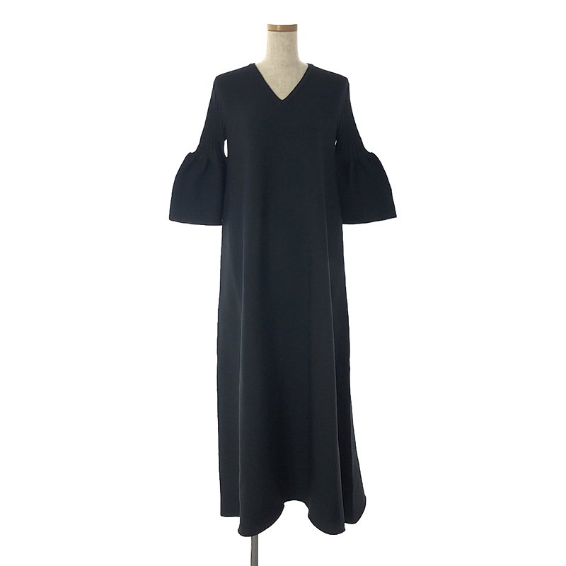 【新品】 CFCL / シーエフシーエル | POTTERY SHORT BELL SLEEVE FLARE DRESS ポッテリードレス ワンピース | 3 | BLACK | レディースのサムネイル