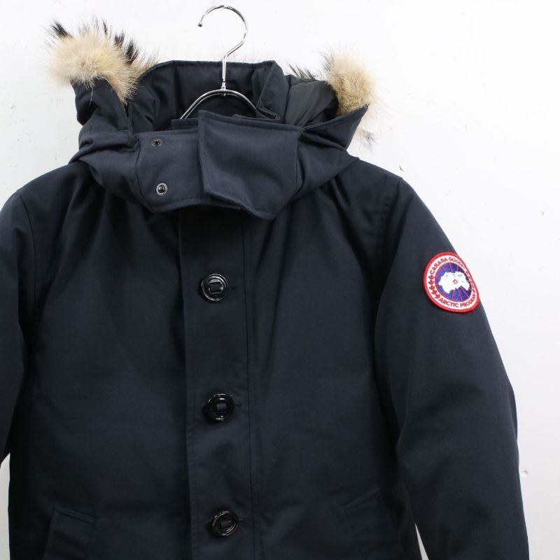 CANADA GOOSE / カナダグース | エディフィス別注 ORFORD FUR DOWN JACKET オーフォード ファー付き ダウンジャケット | XS | ネイビー | K621012-C-01600a8da3ad0ec