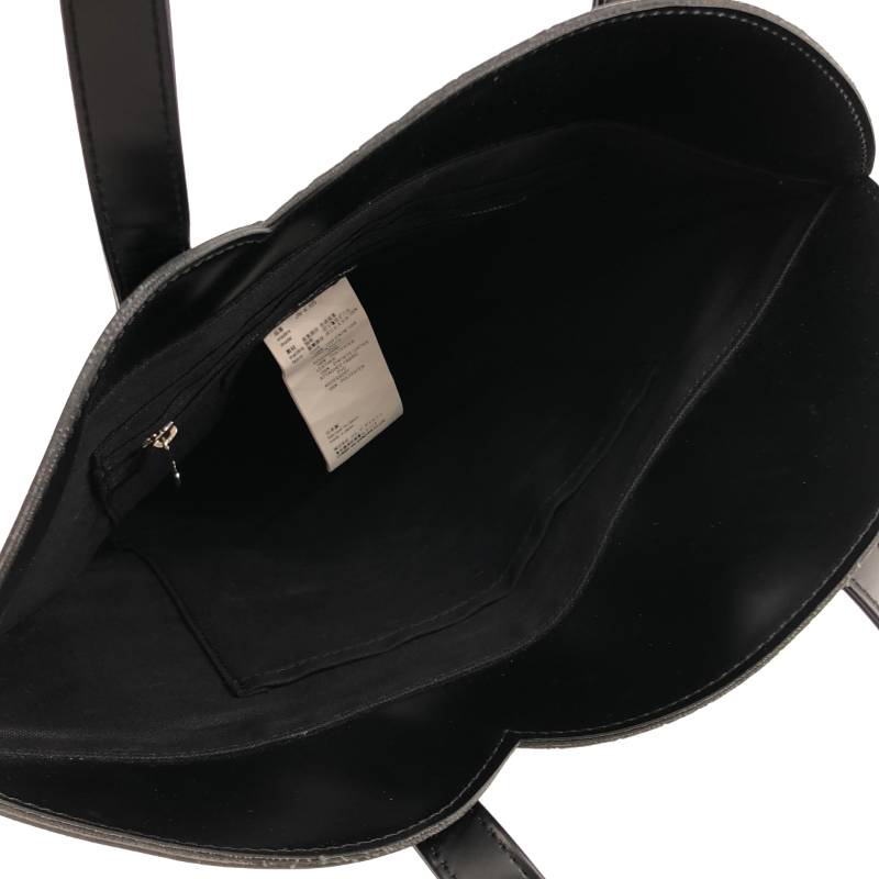 JUNYA WATANABE COMME des GARCONS / ジュンヤワタナベ | PVC レザー サークル パッチワーク トートバッグ | ブラック | レディース