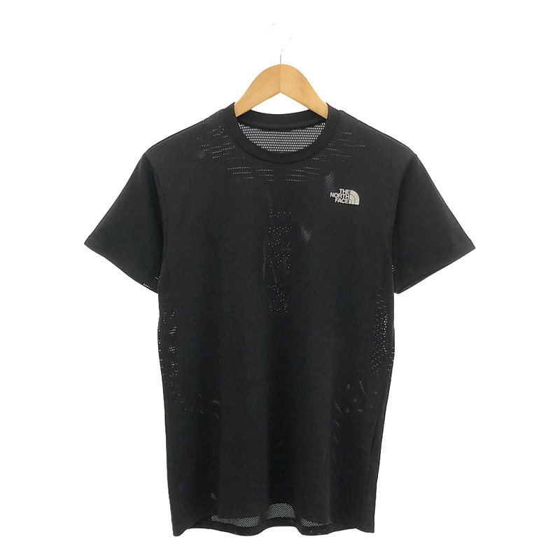 THE NORTH FACE / ザノースフェイス | S/S FlashDry Vent Crew ショートスリーブ フラッシュ ドライ ベント クルー Tシャツ | S | ブラック | メンズ