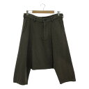 COMME des GARCONS COMME des GARCONS / コムコム | 2014AW | 製品加工 ウール サルエル パンツ | S | オリーブ | レディース(4)