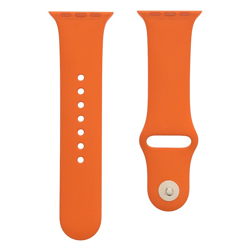 HERMES / エルメス | Apple Watch アップルウォッチ 腕時計用 シンプルトゥール レザーバンド スポーツバンド | ブラウン / オレンジ | レディース その1