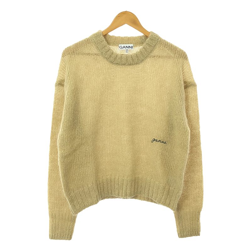 ʡ Ganni / ˡ | Mohair O-neck Pullover ɤ夦 إ Oͥå ˥å | S/M | ...
