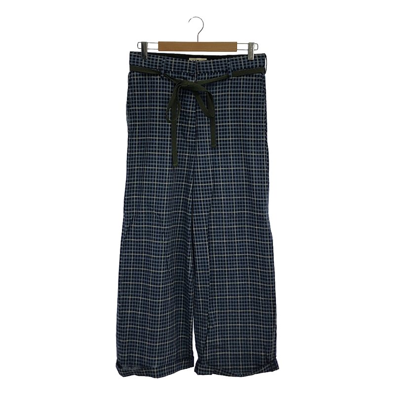 HACHE - HACHE アッシュ ブラウス 42(M位) グレー系(紺がかっ