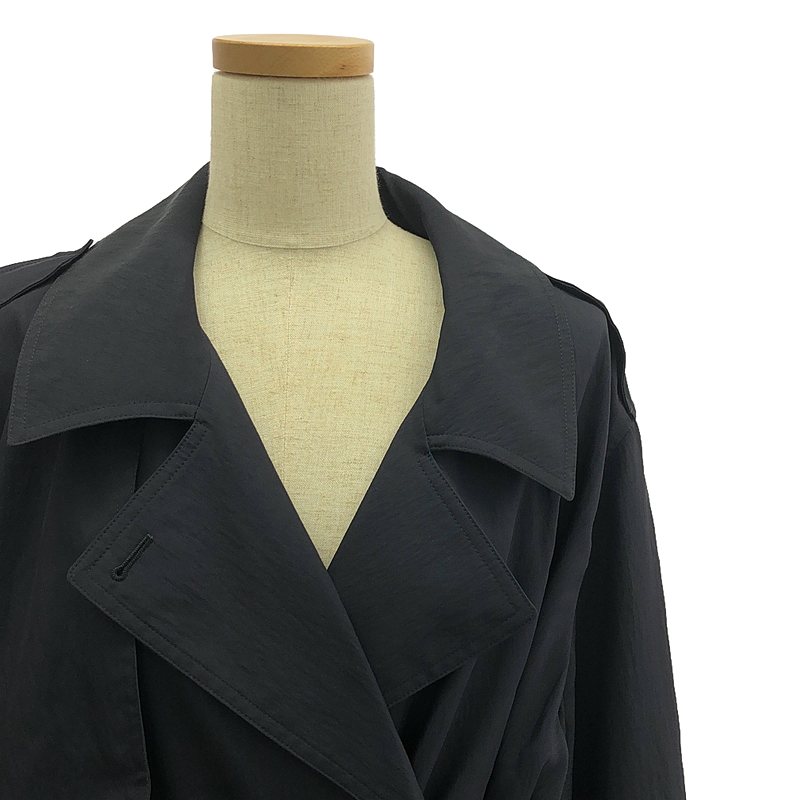 BEIGE， / ベイジ | トレンチコート | 2 | ネイビー | レディース