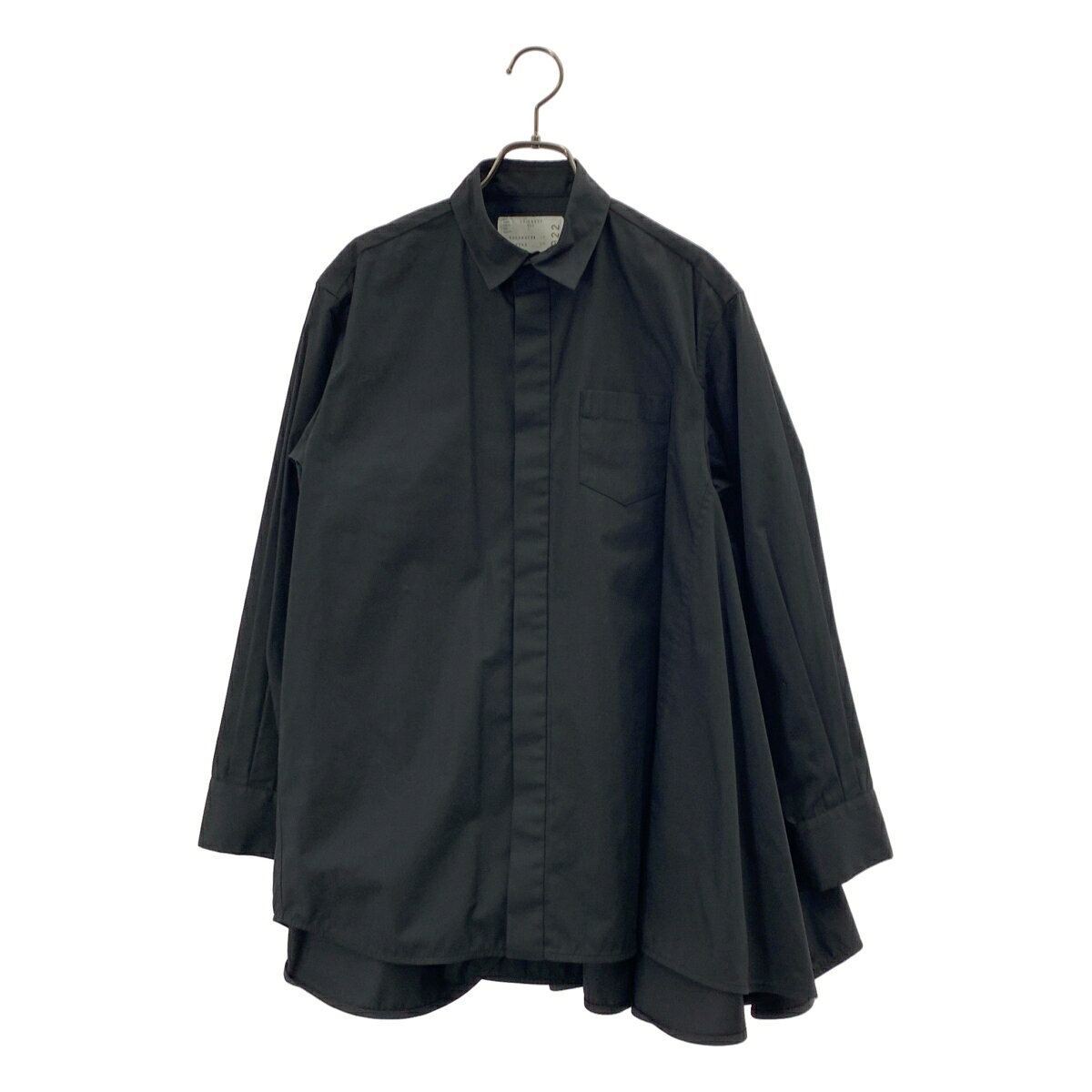 サカイ　ブラウス　20SS　異素材ドッキング　1　黒　プリーツ　ベロア 楽天市場】sacai（シャツ・ブラウス｜トップス）：レディース
