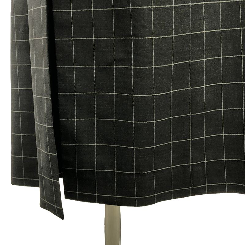 【新品】 MARINA YEE / マリナイー | 2024SS | REWORKED SLEEVEDRESS SKIRT スカート | S | チャコールグレー | レディース