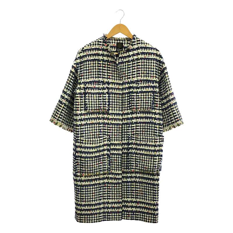 ○ GREED INTERNATIONAL フェイク ファー コート ジャケット 