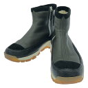 【美品】 OUR LEGACY / アワーレガシー | YETI / イエティ / レザー サイドジップ ボア スニーカー ブーツ / ?Vibramソール | 43 | ブラック | メンズ