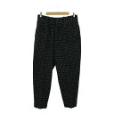 【美品】 Nahyat / ナヤット | ツイード タック パンツ / 総裏地 | 3 | ブラック | メンズ(4)