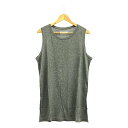 【新品】 prasthana / プラスターナ | long nosleeve (rayon jersey) タンクトップ | M | グレー | メンズ