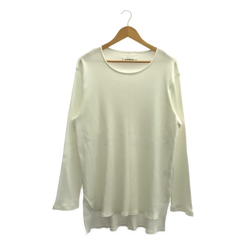 Rakuten - 【新品】 prasthana / プラスターナ | shiny rib L/S Tシャツ | M | ホワイト | メンズ