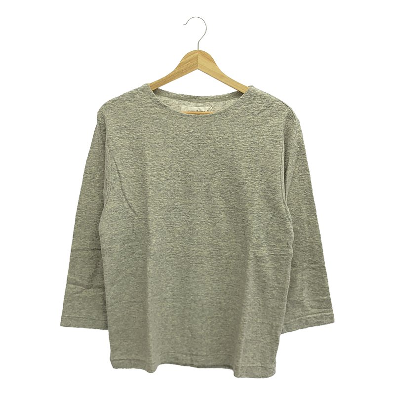 【新品】 prasthana / プラスターナ | crater pile P/O Tシャツ | S | グレー | メンズ