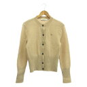 MAISON KITSUNE / メゾンキツネ | BABY FOX PATCH R-NECK FITTED CARDIGAN / ニット カーディガン | M...