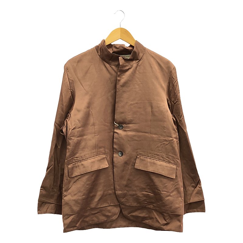 【新品】 prasthana / プラスターナ | 残響 stand neck jacket | M | ピンク | メンズ