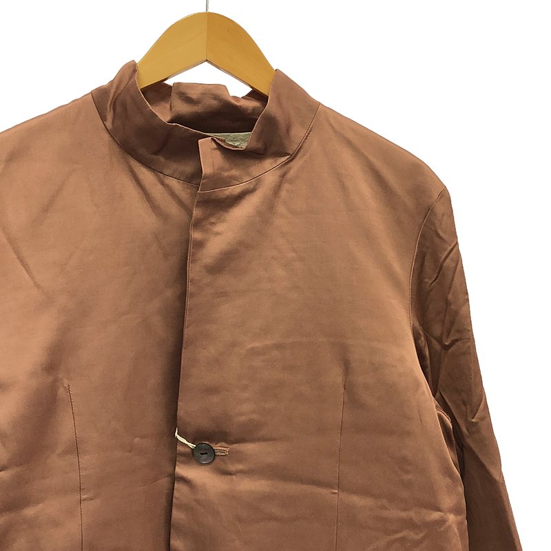 【新品】 prasthana / プラスターナ | 残響 stand neck jacket | M | ピンク | メンズ