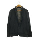 【新品】 prasthana / プラスターナ | 残響 shawl collar jacket | M | ブラック | メンズ