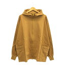 【新品】 prasthana / プラスターナ | reverse dolman sleeve zip parka ジップパーカー | M | マスタード | ...