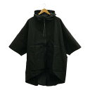 【新品】 prasthana / プラスターナ | vagrant parka | F | ブラック | メンズ