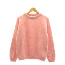 【美品】 Acne Studios / アクネストゥディオズ | モヘヤ ウール ニット プルオーバー | XS | ピンク | レディース(4)