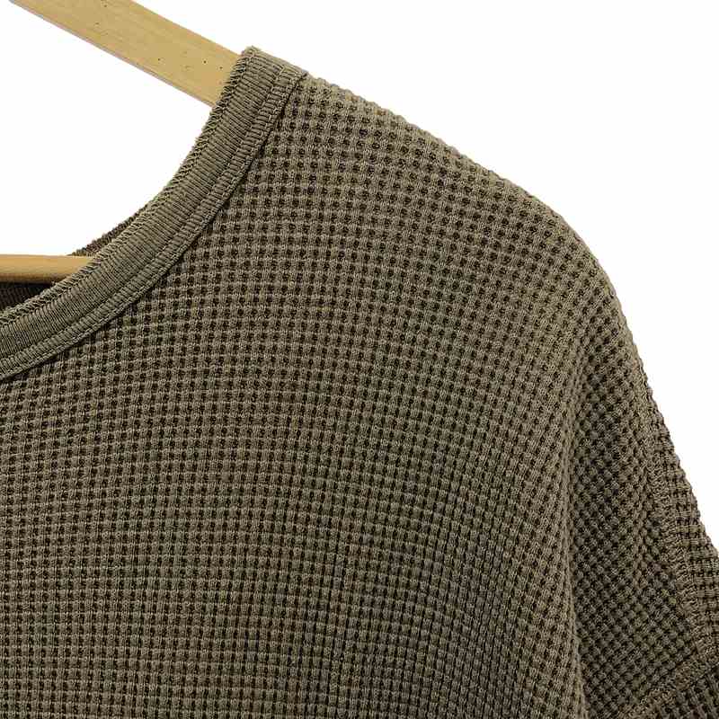 L'Appartement / アパルトモン | Americana S/S Thermal P/O アメリカーナ サーマル プルオーバー Tシャツ | F | ブラウン | レディース