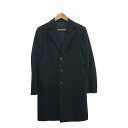 BARNEYS NEWYORK / バーニーズニューヨーク | Loro Piana カシミヤ チェスター コート | 44 | ネイビー | メンズ