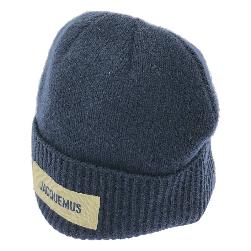 ʡ JACQUEMUS / åॹ | 2023AW | LE BONNET GROSGRAIN LOGO BEANIE  ...