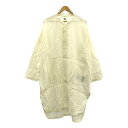 【クリアランスSALE最大15%OFF〜8/17(日)まで】【新品】 UNIVERSAL TISSU / ユニバーサルティシュ | スタンドカラー ポンチョ ジ...