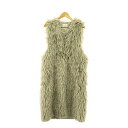 【美品】 Spick and Span / スピックアンドスパン | 2024AW | フェイクファージレ | F | グレー | レディース