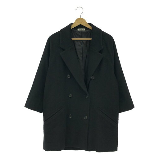 Deuxieme Classe / ドゥーズィエムクラス | Short Double Coat ショートダブルコート | F | ブラック | レディース Deuxieme Classe / ドゥーズィエムクラス | Short Double Coat ショートダブルコート | F | ブラック | レディース