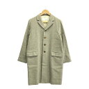 【クリアランスSALE最大15%OFF〜8/17(日)まで】nooy / ヌーイ | ウール チェスターコート | グレー | レディース