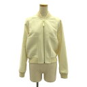 【美品】 HERMES / エルメス | 2024AW | cashmere 100% / カシミヤ レザージップ リブ ブルゾン ジャケット | 36 | オ...
