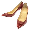 Christian Louboutin / クリスチャンルブタン | Geo Spiked Cap Toe Pumps スパイクドキャップトゥ レザー パンプス...