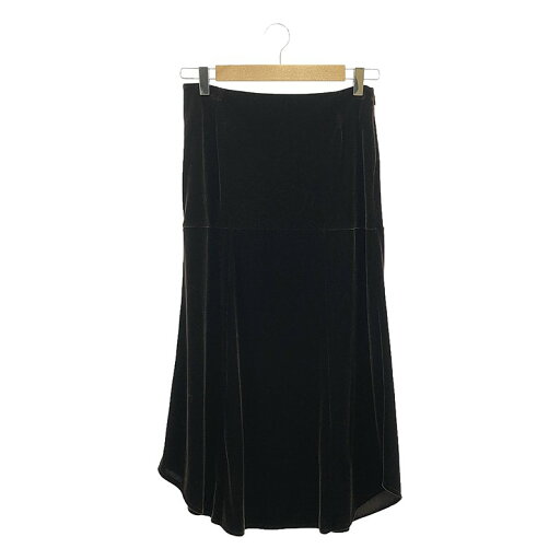 【美品】 MEYAME / メヤメ | ベロア サイドジップスカート | 0 | ダークブラウン | レディース 【美品】 MEYAME / メヤメ | ベロア サイドジップスカート | 0 | ダークブラウン | レディース