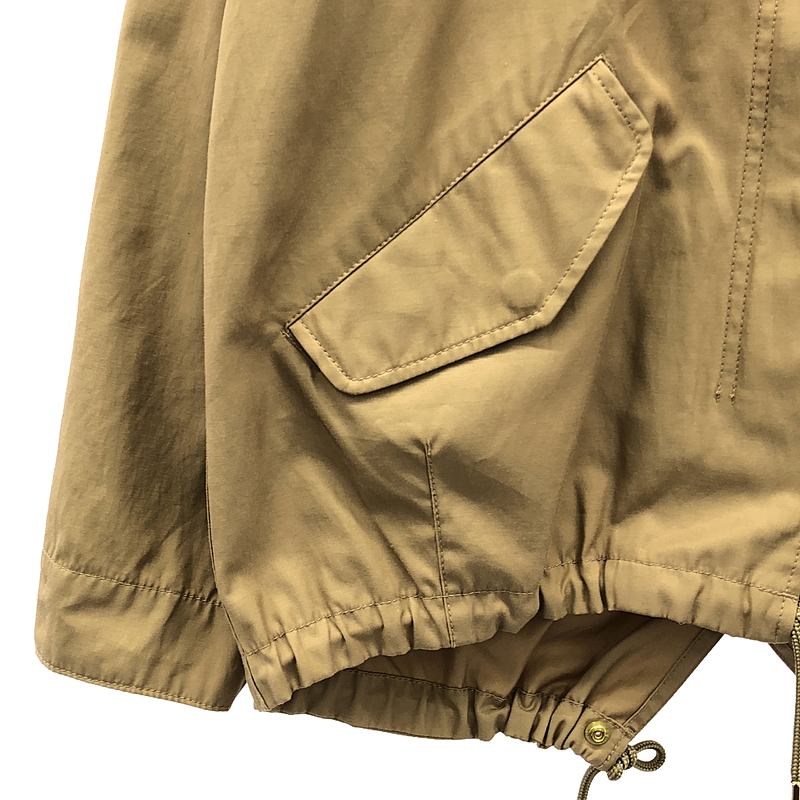 BABYLONE / バビロン | ドローストリング ジャケット フーディ | 38 | ベージュ | レディース