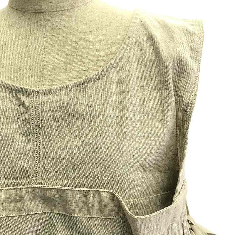 【大特価SALE10%OFF★8/29(金)〜9/10(水)まで】【美品】 WRYHT / ライト | 2024SS | NEWS BOY VEST ニュースボーイ ベスト | 2 | ボーン | レディース