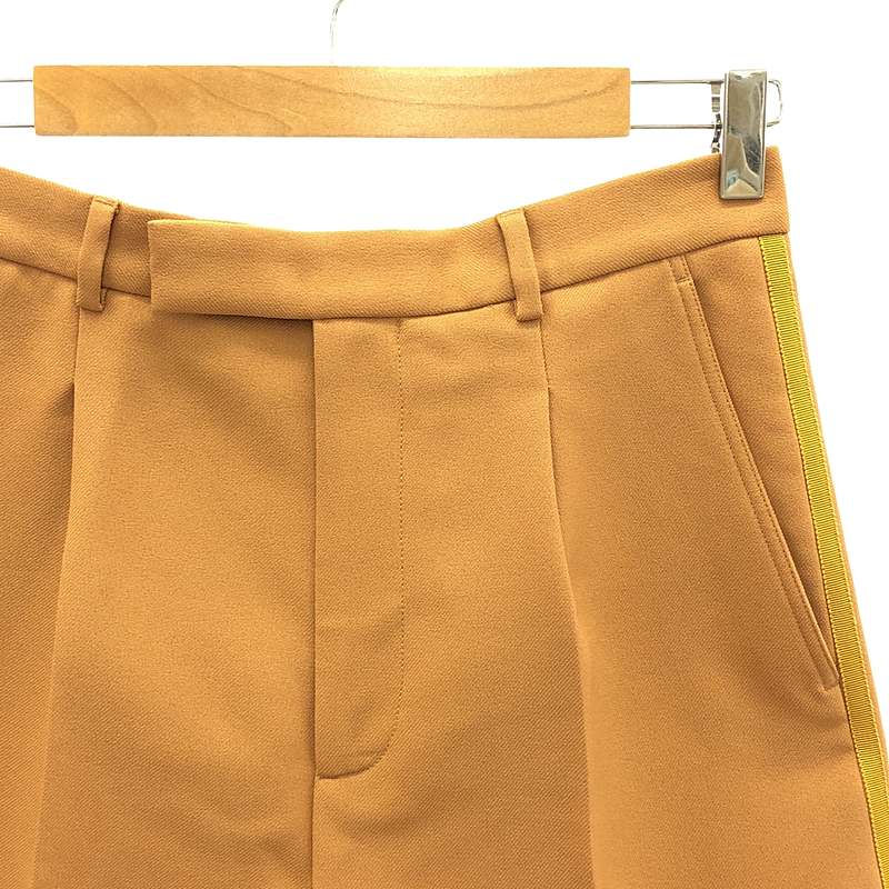 【美品】 GUCCI / グッチ | × adidas ポリエステル ショートパンツ | 44 | ベージュ | メンズ