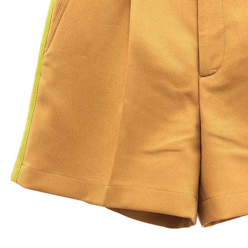 【美品】 GUCCI / グッチ | × adidas ポリエステル ショートパンツ | 44 | ベージュ | メンズ